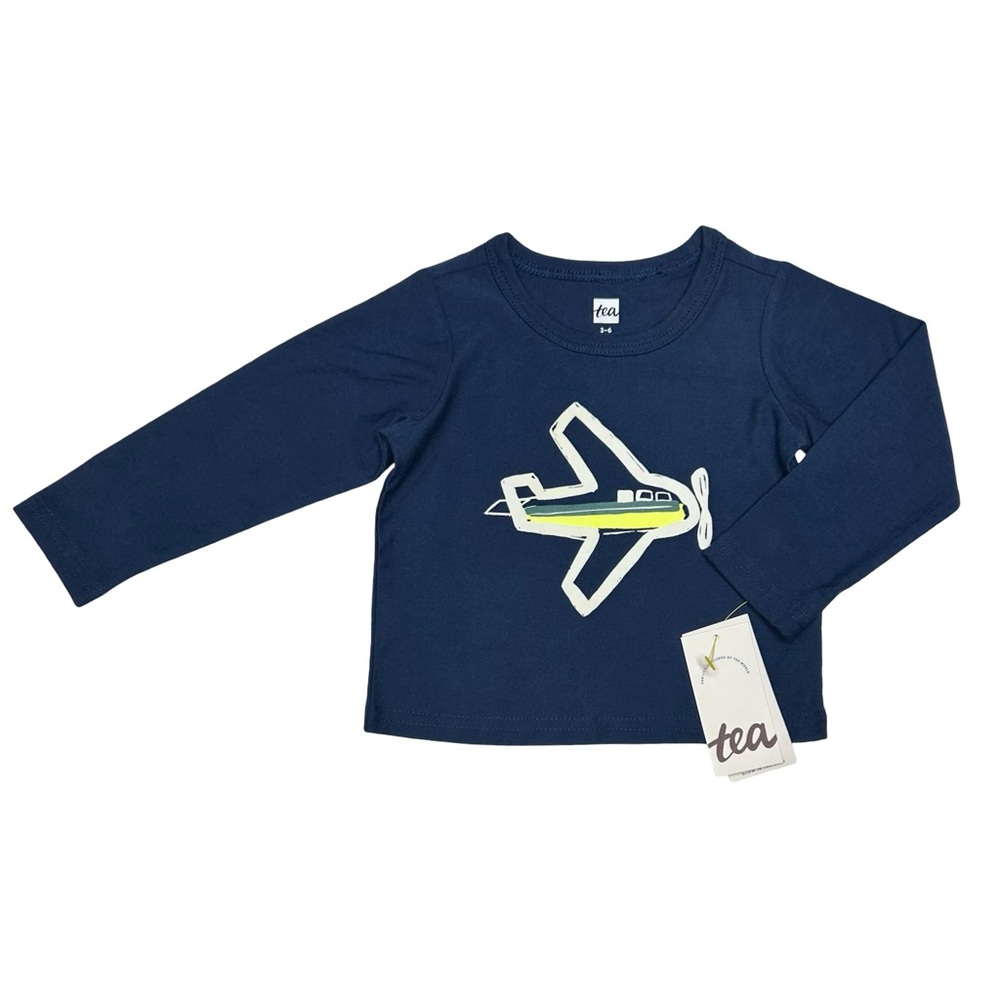 Tea Collection Take Flight Glow-In-The- Dark Graphic Tee
